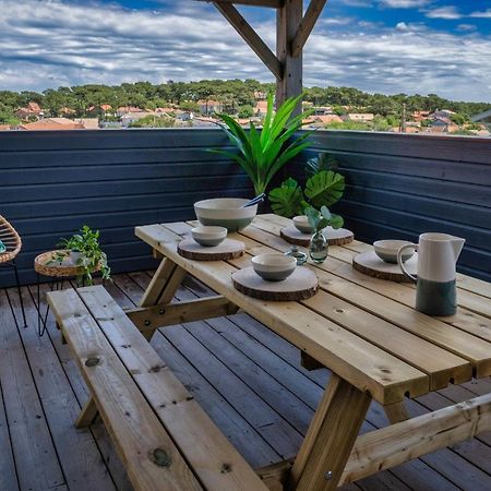 Mamita 4 "Wooded Stopover Apartment" T2 47M Terrace 24M Lacanau Eksteriør billede